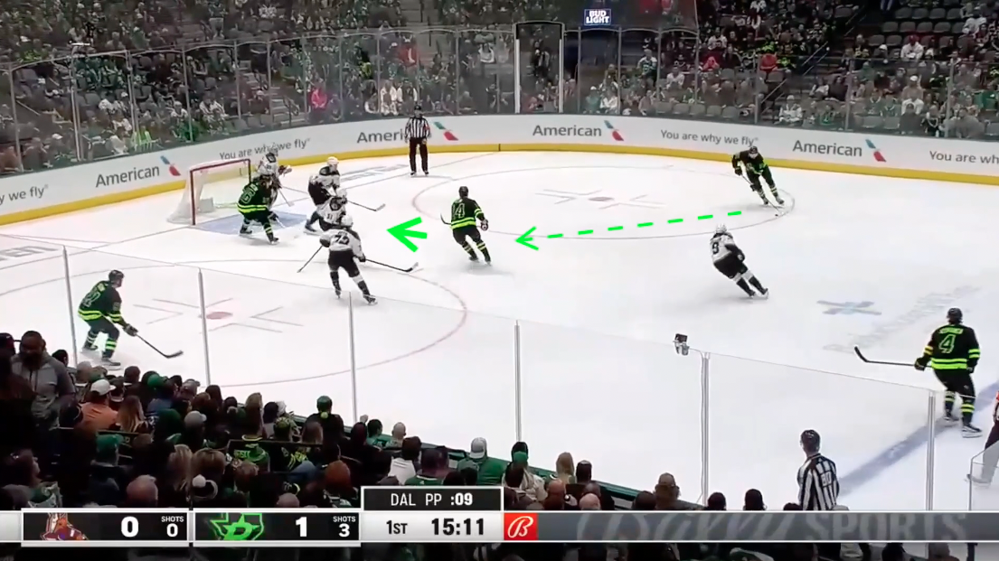 Benn and Kadri Display High Tips as Bumpers on the Power Play
